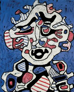 Solario (retrato), obra de 1967 do artista Jean Dubuffet, criador do termo assemblage, ligado à ideia de acumulação (de referências, obras e objetos). Para ele, a arte deve estar sempre em mutação, sem institucionalizar-se