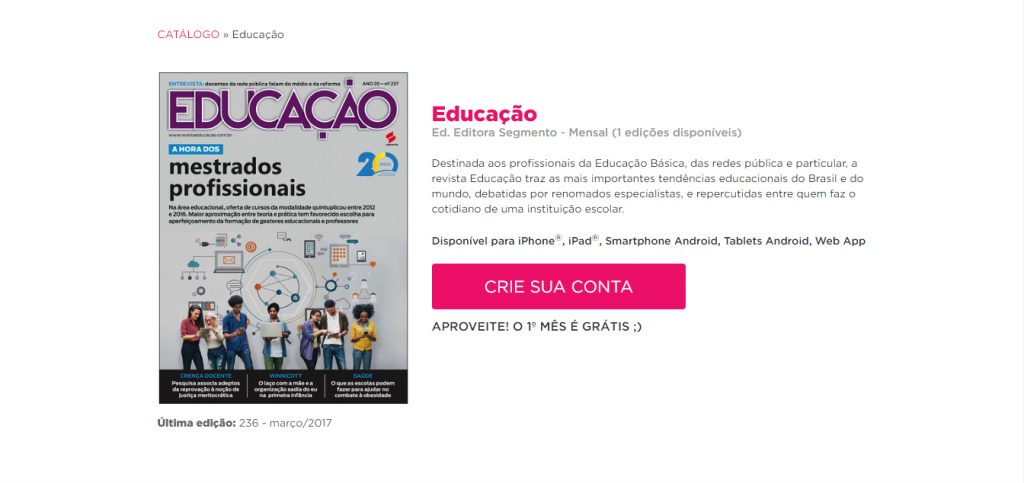 Para ter acesso, basta se cadastrar no site da GoRead