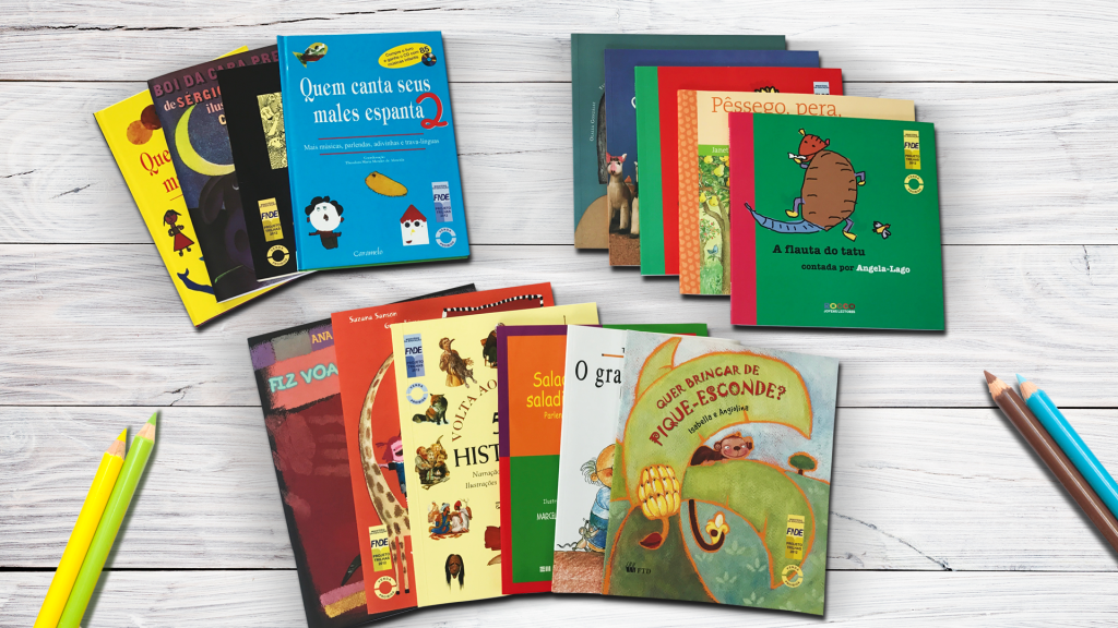 Professores que dão aulas a crianças de quatro a oito anos de idade podem participar de projeto que distribuirá livros infantis. (Crédito: Divulgação)